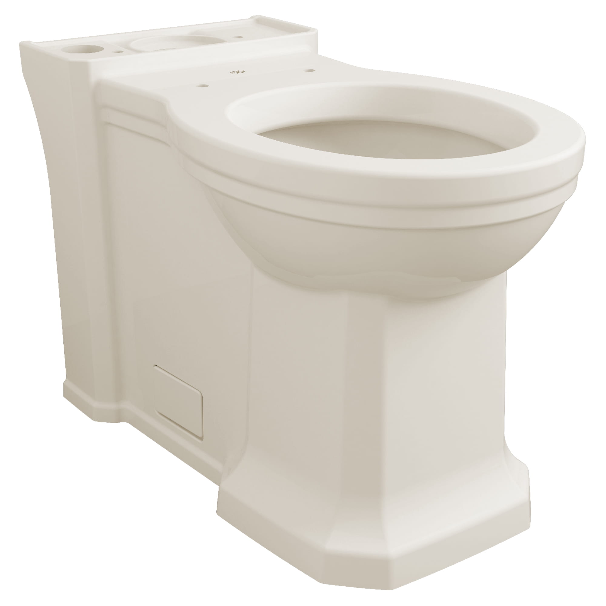 Fitzgerald Chair Height Round Front Toilet Bowl with Seat